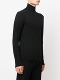 Logo-Embroidered Mock-Neck Jumper