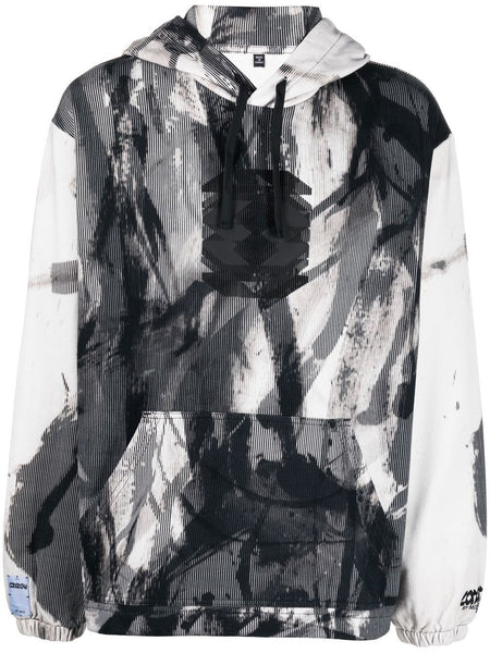 Graphic-Print Cotton Hoodie