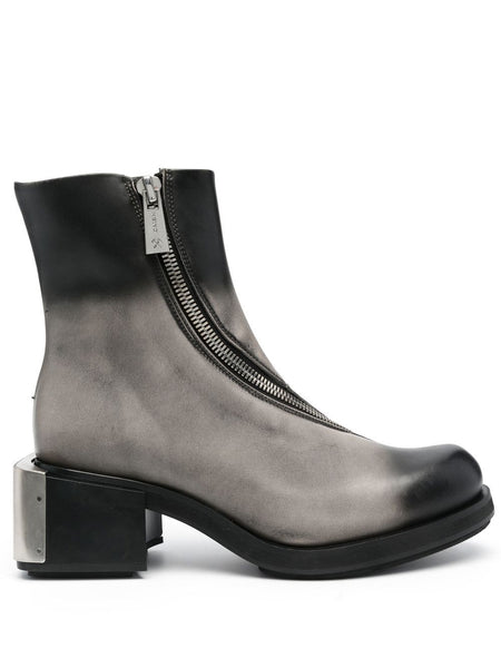 Sprayed Riding Ankle Boots