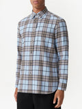 Check-Pattern Flannel Shirt