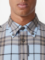 Check-Pattern Flannel Shirt