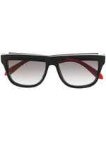 Gradient Square-Frame Sunglasses