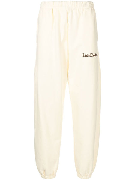 Embroidered-Logo Track Pants