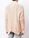 Cable-Knit Fisherman Cardigan