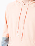 Panelled Cotton Hoodie