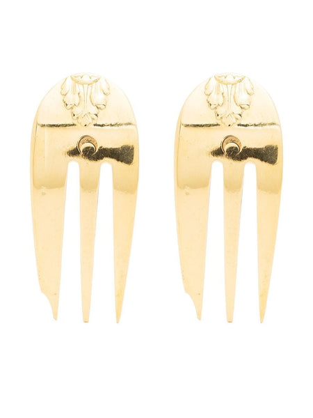 Reassembled Cutlery Fork Earrings