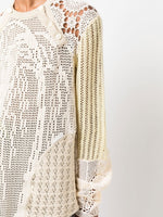 Regenerated Crochet Raglan Jumper