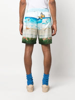 Butterfly Beach Silk Shorts