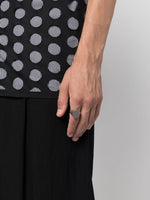 Engraved-Logo Signet Ring