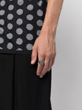 Engraved-Logo Signet Ring