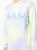 Tie-Dye Embroidered-Logo T-Shirt