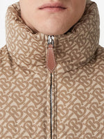 Monogram-Print Puffer Gilet