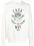 Casa Way Embroidered Sweatshirt