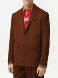 Check-Detail Tailored Blazer