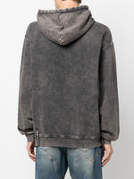 Graphic Print Cotton Hoodie