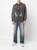 Graphic Print Cotton Hoodie