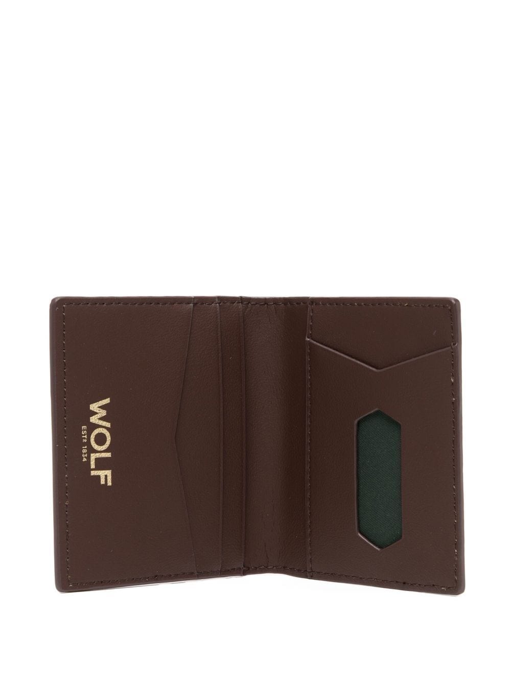 Logo-Print Card Holder
