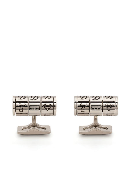 Slots Silver Cufflinks