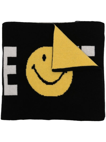 Graphic-Print Knit Scarf