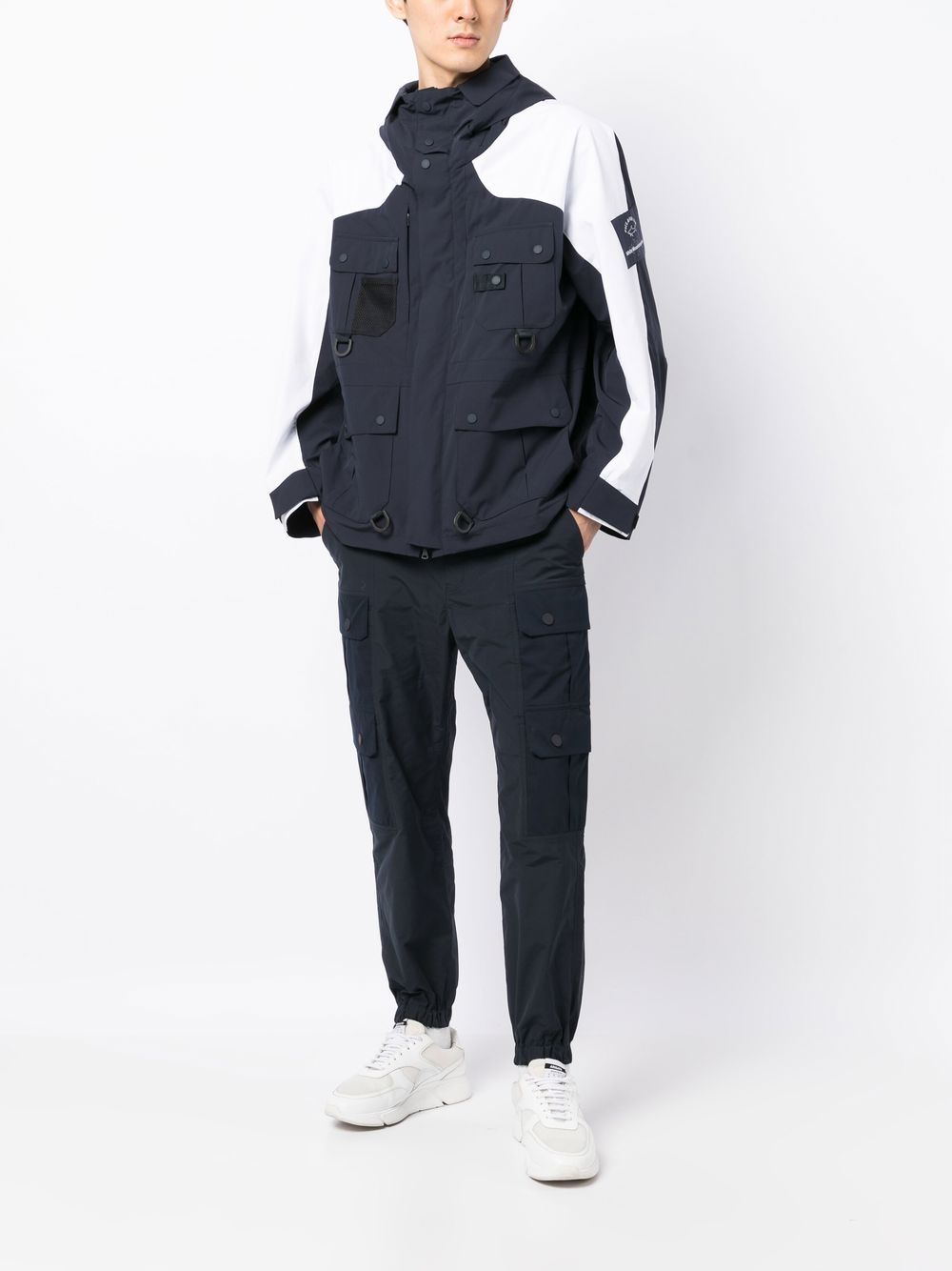 Multiple Pockets Hooded Jacket
