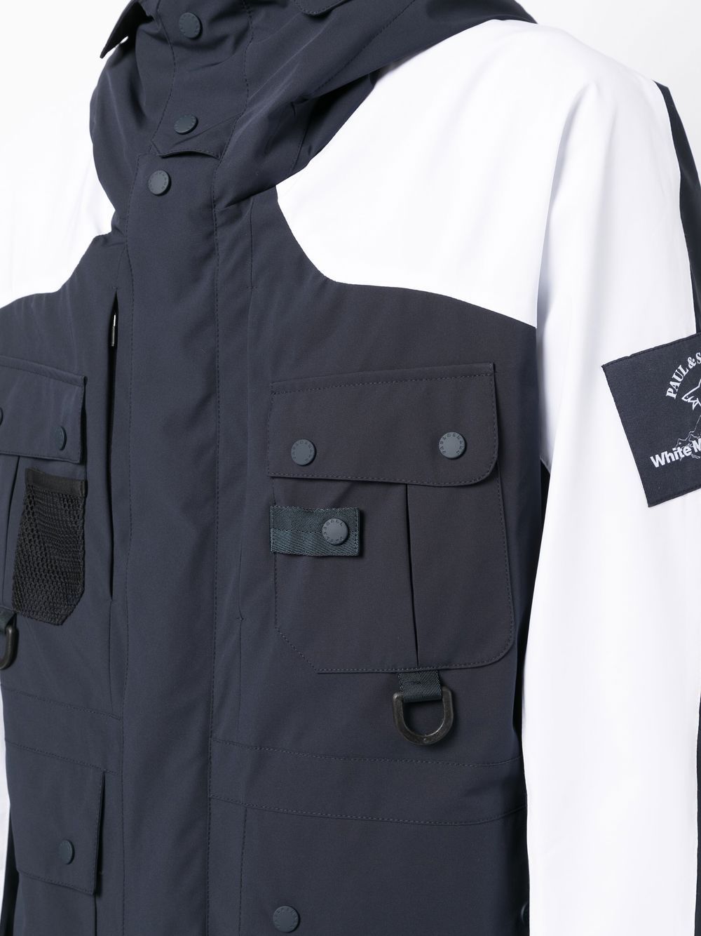 Multiple Pockets Hooded Jacket