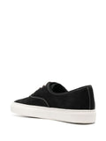 Four Hole Low-Top Leather Sneakers