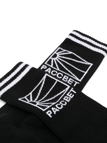 Side Logo-Print Socks
