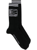 Side Logo-Print Socks
