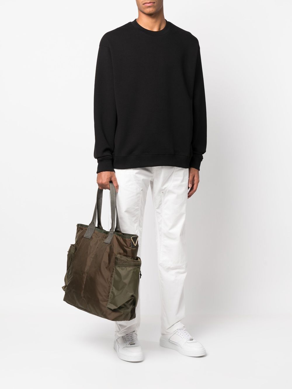 Logo-Patch Tote Bag