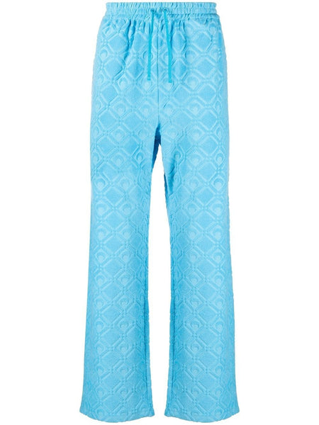 Moon Sponge Jacquard Track Trousers