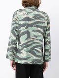 Camouflage-Print Long-Sleeve Shirt