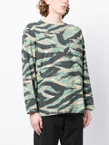 Adstract-Print Long-Sleeve T-Shirt