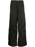 Graphic-Print Straight-Leg Trousers