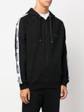 Logo-Tape Zipped Hoodie