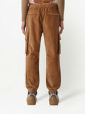 Logo-Plaque Corduroy Cargo Trousers