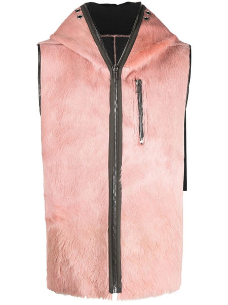 Lambskin Zipped Gilet