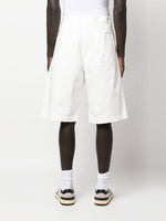 Knee-Length Denim Shorts