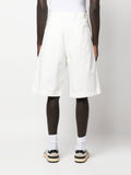 Knee-Length Denim Shorts