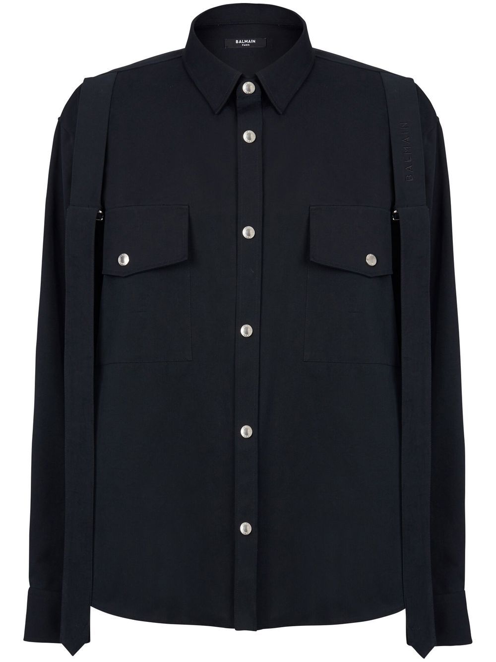 Chest Flap-Pocket Detail Shirt