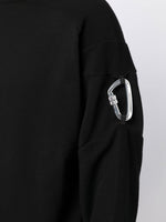 Carabiner-Detail Sweatshirt