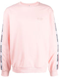 Logo-Tape Crew-Neck Sweatshirt