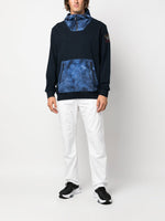 Lunar-Detail Zip-Up Hoodie