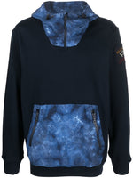 Lunar-Detail Zip-Up Hoodie