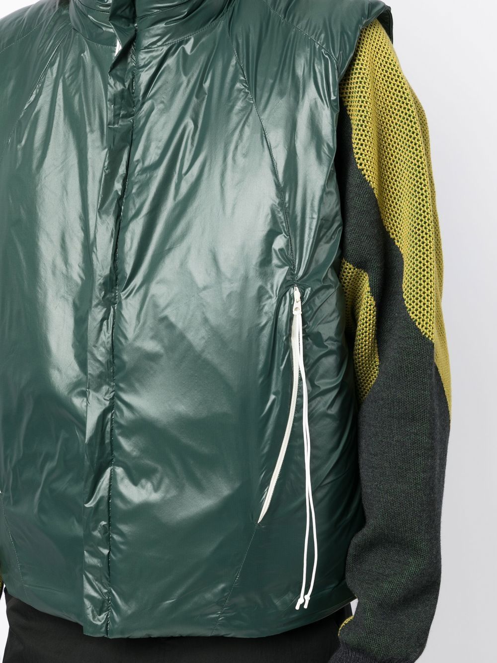 Padded Zip-Up Gilet