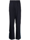 Side-Stripe Elastic Track Pants