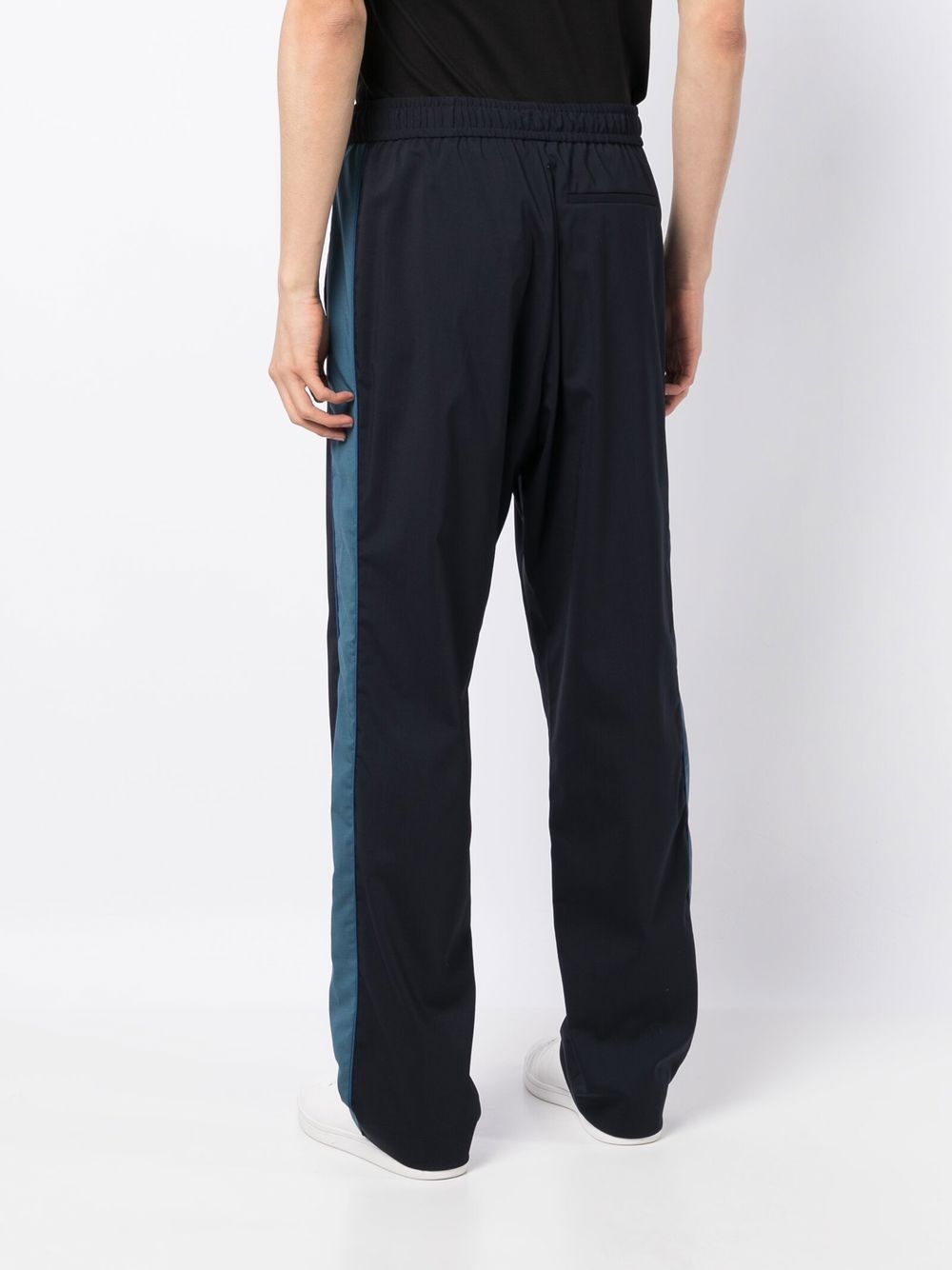 Side-Stripe Elastic Track Pants