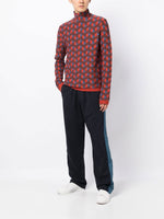 Side-Stripe Elastic Track Pants
