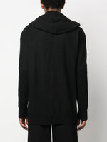 Cashmere Zip-Fastening Hoodie