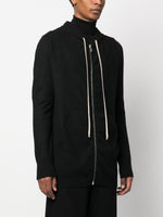 Cashmere Zip-Fastening Hoodie