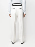 High Waisted Side Stripe Trousers